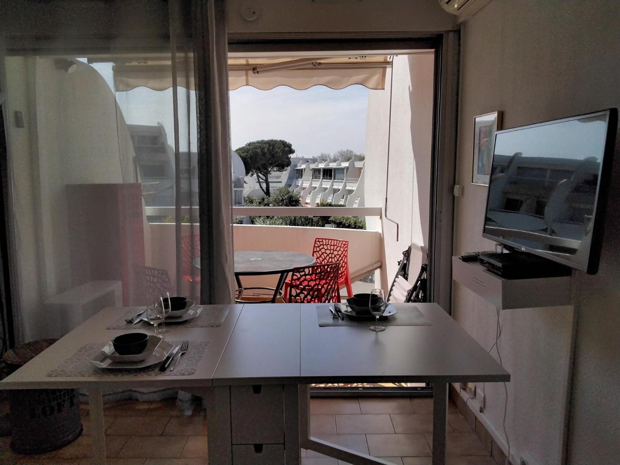 Vittoria Immobilier 7 -Reglement Sur Place - Cheques Vacances Acceptes La Grande Motte Ruang foto